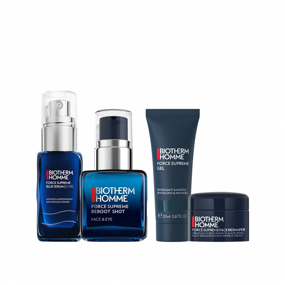 【Biotherm 碧兒泉】官方直營 男仕早C晚A精華組(BIOTHERM男仕保養/維他命C精華+藍藻)