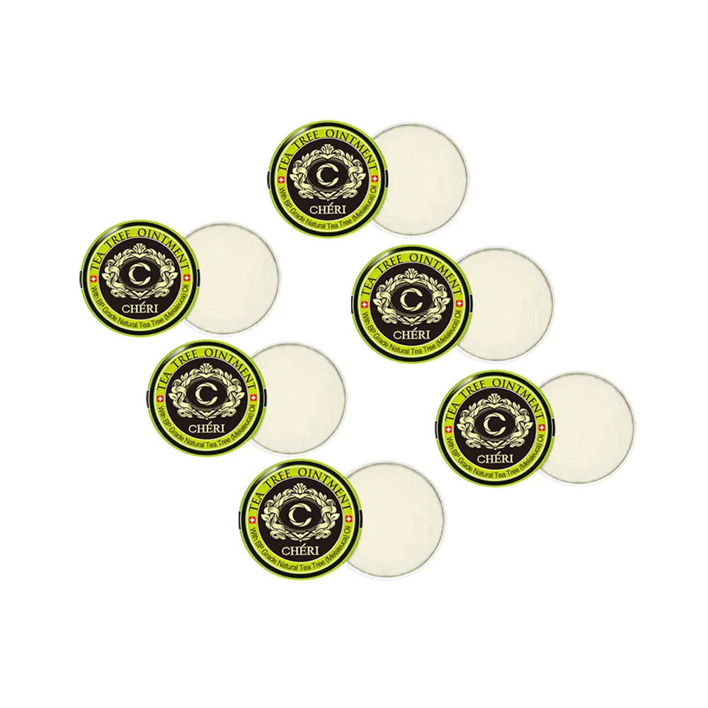 【澳洲 Cheri】茶樹軟膏(6入組 20克/罐)
