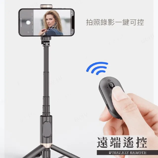 合影藍芽自拍棒 手機腳架 自拍神器 多角度拍攝(堅固耐用 藍芽遙控 輕巧攜便)
