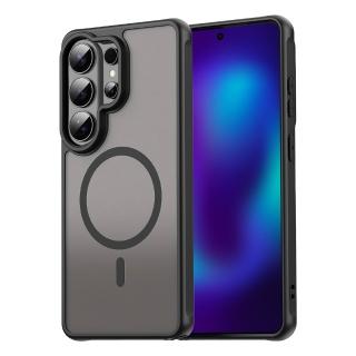 【ACE CASE】Samsung Galaxy S26 Ultra 凡盾磁吸 磨砂膚感半透明背蓋+TPU軟邊框手機殼保護殼保護套