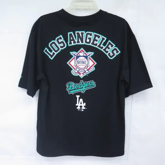 【FANATICS】MLB短袖上衣 T恤 洛杉磯道奇隊 (MLBTS526116BK1黑)