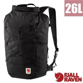 【Fjallraven】小狐狸 High Coast Rolltop 26L 防水背包.旅行包.後背包/23224-550 黑