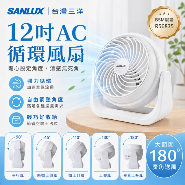 【2026】12吋電風扇推薦｜10款高評價人氣品牌排行榜 | BALIMAN情報局