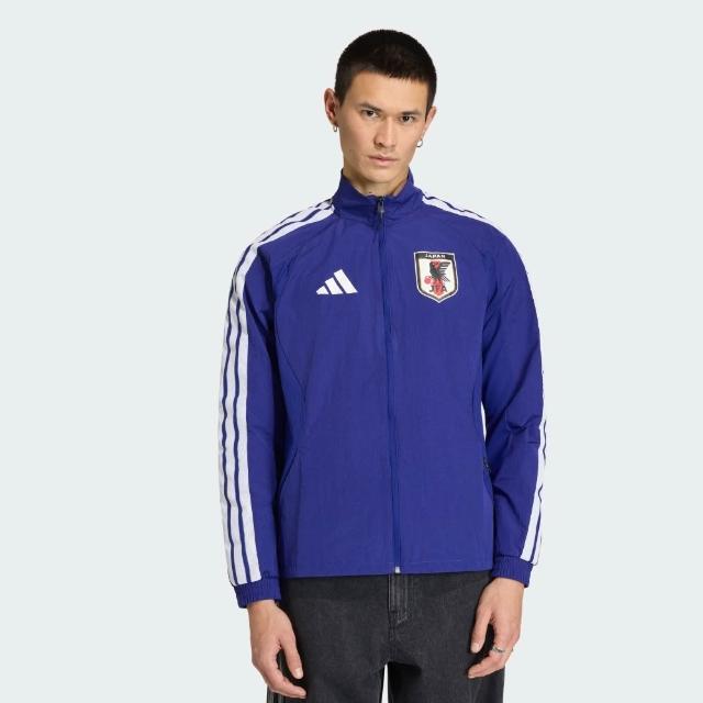 【adidas 愛迪達】世界盃 日本主場進場 運動外套 男 KA1518