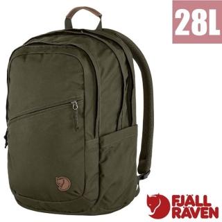 【Fjallraven】小狐狸 Raven 28L 多功能運動休閒後背包.電腦背包.可收納15吋筆電/ 23345-633 深橄欖