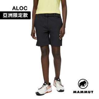 【Mammut 長毛象】Trekkers IV Shorts AF W 日系舒適靈活防潑水短褲 黑色 女款 #1023-00484