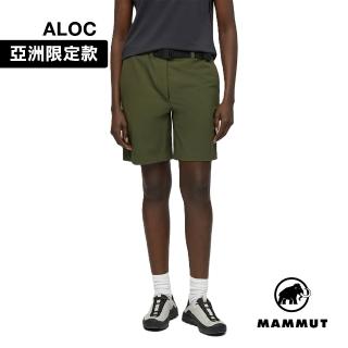 【Mammut 長毛象】Trekkers IV Shorts AF W 日系舒適靈活防潑水短褲 深沼澤綠 女款 #1023-00484