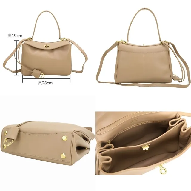 【Balenciaga 巴黎世家】Rodeo Small 垂墜小牛皮兩用托特包-3色可選 愛馬仕平替版 Kally