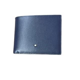 【MONTBLANC 萬寶龍】大師傑作（大班）系列卡片夾 6 卡式 墨水藍(131692)