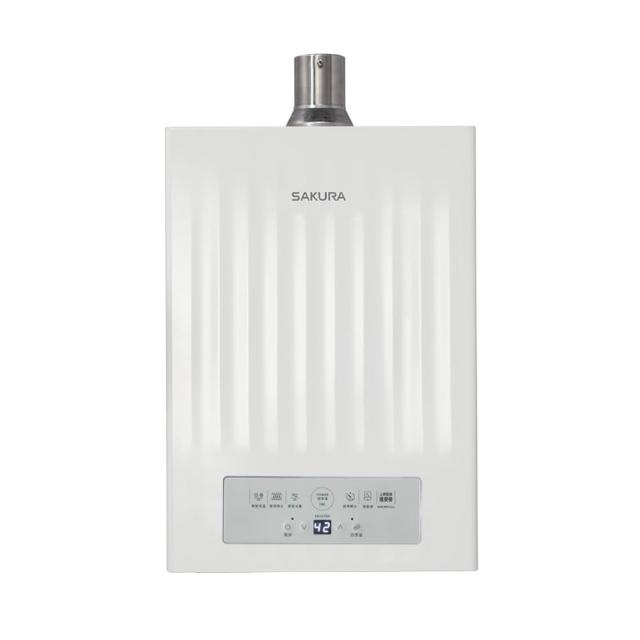 【SAKURA 櫻花】POWER四季溫智能恆溫熱水器16公升(DH1670H 基本安裝)