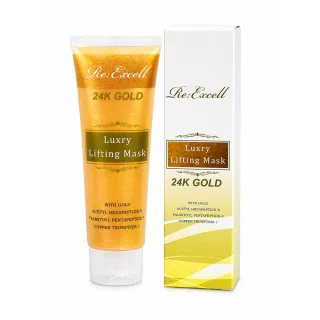 (即期品：買一送一)【韓國 Re:Excell】24K黃金胜修護凍膜120ml