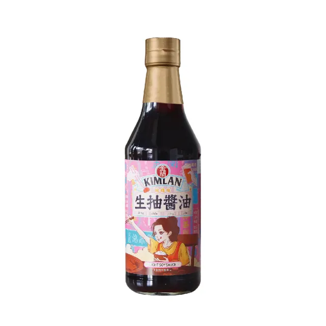 【金蘭食品】金蘭復古限定醬油590ml(生抽醬油/老抽醬油/蒸魚醬油)