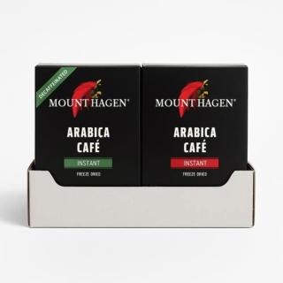 【Mount Hagen】公平貿易即溶咖啡粉8入優惠組(2g x25入 / 8盒)