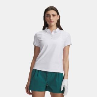 【UNDER ARMOUR】UA 女 Drive Chill 短POLO 6009835-100