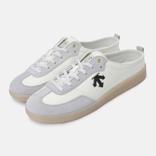 【DESCENTE】休閒鞋 女鞋 運動鞋 EDGE COURT MULE 灰 SR123LSN15-GRY0