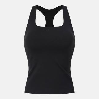 【DESCENTE】背心 女 慢跑 快排 WOMEN GYM-FIT BRA-TOP 黑 SR122PBR12-BLK0