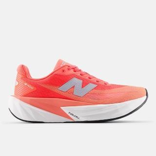 【NEW BALANCE】Fuelcell Rebel V5 女 競速跑鞋 寬楦 緩震 橘白(WFCXL5A)