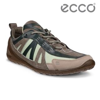 【ecco】BIOM LITE W NRL聯名款 健步拼接設計戶外休閒鞋 女鞋(慄棕色/藻綠色/抹茶綠/棕褐色 80241361317)