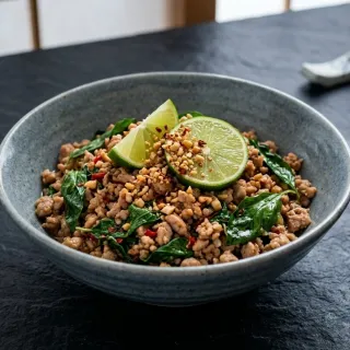 【日日鮮】經典泰式檸香打拋豬*1包組 (200g±10%) 下飯料理 快速加熱 冷凍熟食