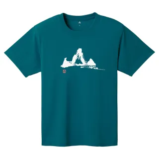 【mont bell】WIC.T MOUNTAIN墨山短袖排T 1114741BGN藍綠 GN綠