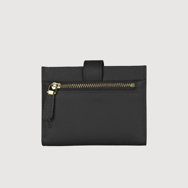 【BRAUN BUFFEL 德國小金牛】婕娜 7卡短夾-多色任選(BF2005-404-BK/BRA) 錢包送禮推薦