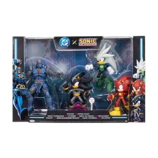 【Jakks Pacific】音速小子xDC聯名系列 - 5吋角色公仔4入組