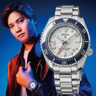 【SEIKO 精工】大谷翔平 廣告 1968 三日鍊 GMT 潛水機械腕錶 618 週年慶 畢業禮物 (SPB519J1/6R54-00P0S)