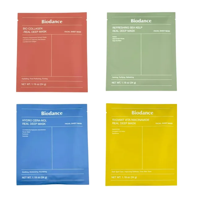 【Biodance】韓國 Biodance 膠原蛋白深層全效面膜 深層保濕面膜面膜貼 玻尿酸 保濕 膠原 單片