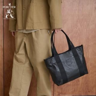 【PORTER INTERNATIONAL】優雅光韻AURA托特包(黑)