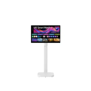 【LG 樂金】32型 SmartMonitor 4K移動式觸控智慧螢幕斜槓機(32U889SA-W)