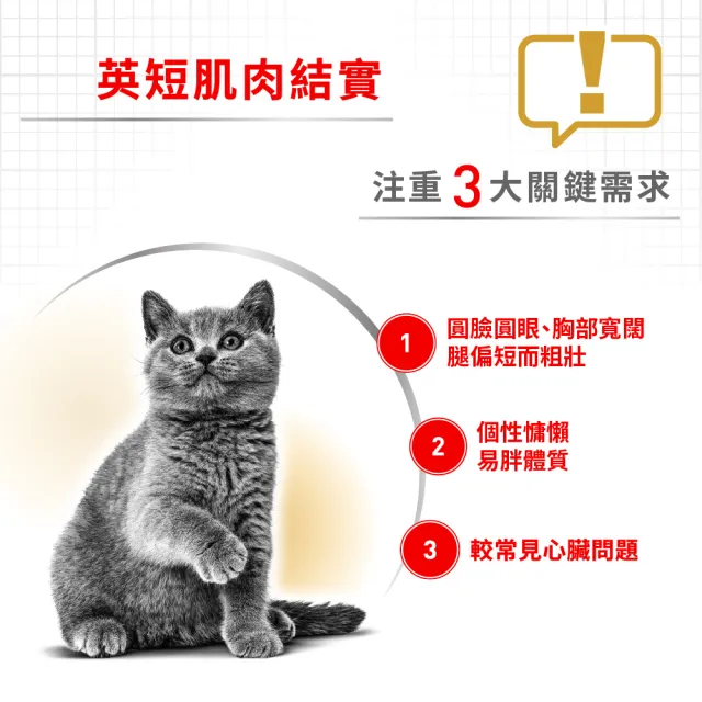 【ROYAL 法國皇家】英國短毛成貓專用飼料 BS34 10KG(貓乾糧)