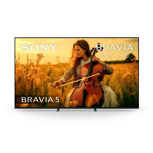 【SONY 索尼】BRAVIA 5 98型 XR Mini LED 4K HDR Google TV 顯示器(Y-98XR50)