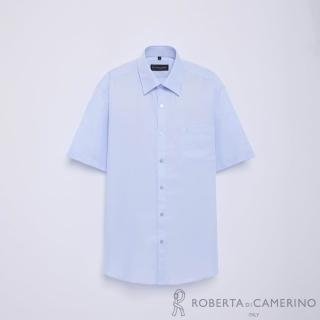 【ROBERTA 諾貝達】職場必備基本款細斜紋 紳士短袖襯衫 RCD66-32