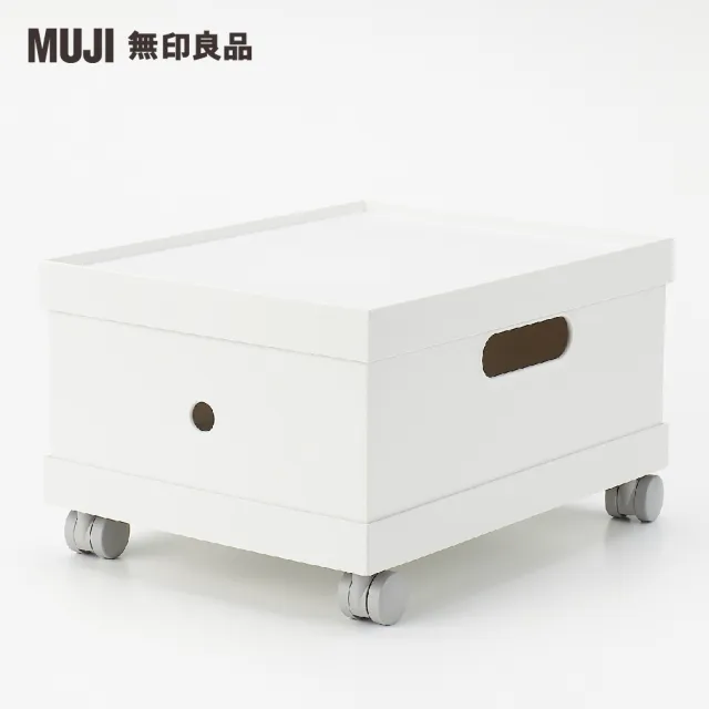 【MUJI 無印良品】聚丙烯檔案盒.標準型.1/2.約25x32x12cm