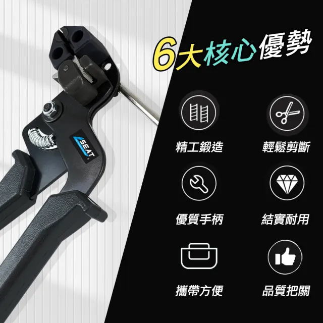 【職人工具】185-SCT02 金屬扎帶收緊器 紮帶鉗 束緊鉗 束帶槍 束線槍 金屬帶鉗(不鏽鋼緊線鉗 不銹鋼束帶鉗)
