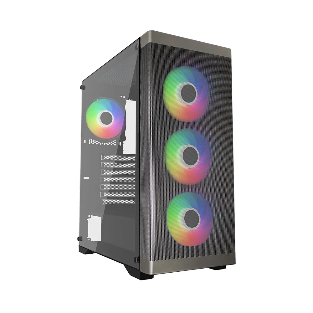 【華碩平台】U5十核RX 9060 XT 16G{BHCM63K52}電競電腦(Ultra 5 225/B860/16G D5/2TB)