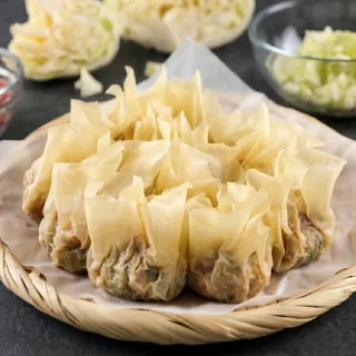 【日日鮮】傳統韭菜鮮肉千張餃*1包組 (20顆/240g±10%)皮薄多汁 爽脆鮮甜 紮實飽滿 層次豐富