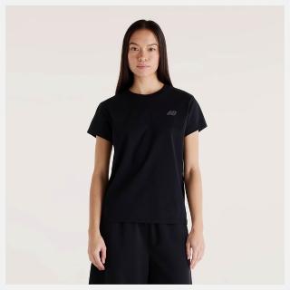 【NEW BALANCE】NB 短袖上衣 女 SDS 黑 WT61Y1J1BK