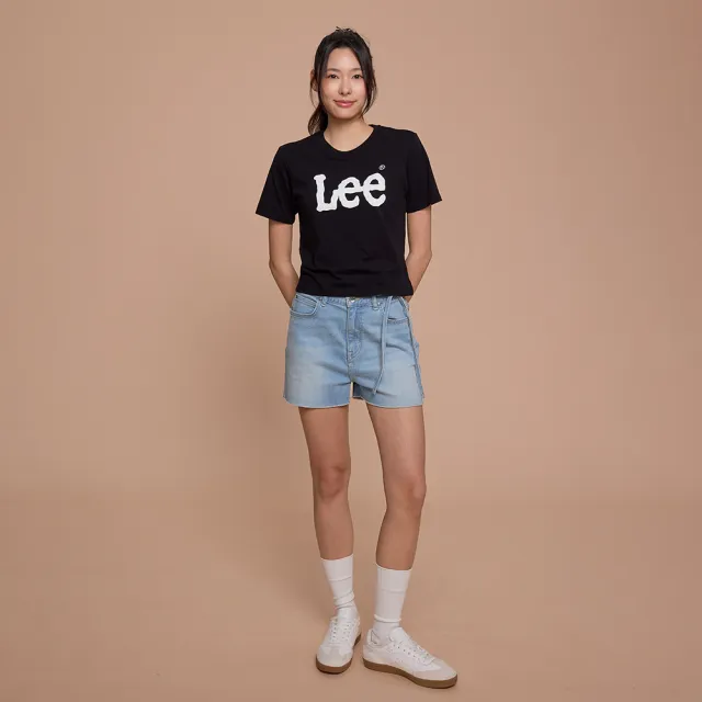 【Lee】女裝 短袖T恤 / 短版 LOGO印花 共3色 季節性版型 / LB602054124 LB602054K11 LB602054K14