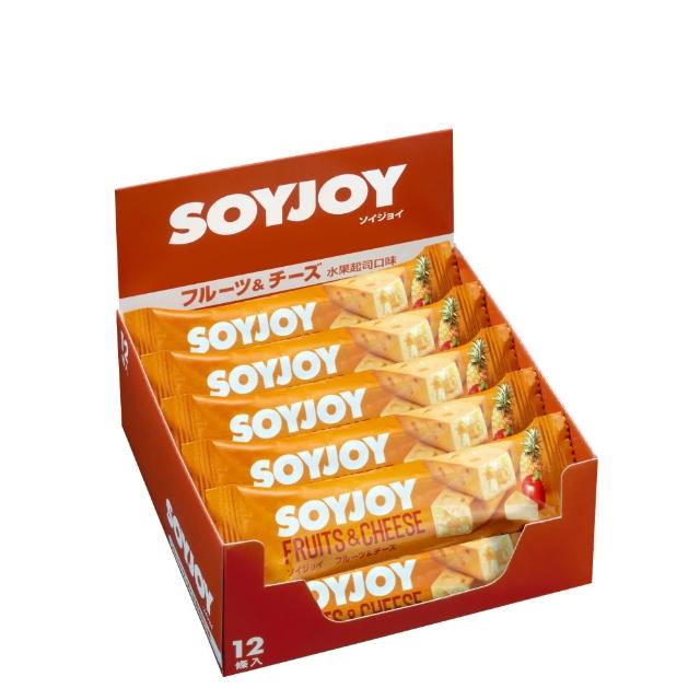 【SOYJOY】大豆營養棒-水果起司口味30g(12入/盒-膳食纖維 無添加麵粉 不含膽固醇 能量補充)
