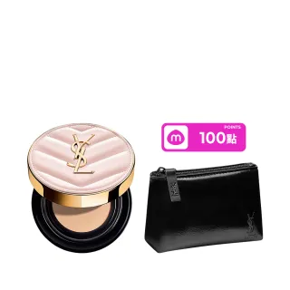 【YSL】官方直營 超模光感精華水氣墊SPF50+/PA++++ 12g(粉紅氣墊/防曬/任選1款/母親節限定)