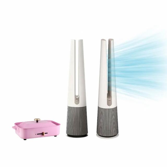 【LG 樂金】PuriCare™ AeroTower Hit 風革機-二合一涼風系列清淨機 FS151PBK0 /經典版(象牙白)