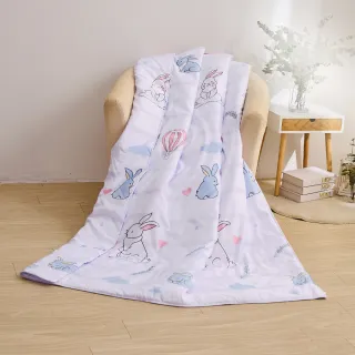 【MIT iLook】超值2入組 台灣製 天柔絲石墨稀鋪棉涼被 四季被120x150cm(多款任選 兒童 大童 成人))