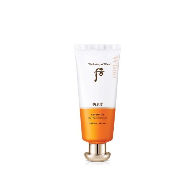 【WHOO 后】官方直營 拱辰享礦采水潤防曬乳霜60ml(SPF50/PA++++/聖誕禮物/交換禮物)