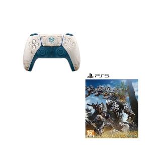 【SONY 索尼】PS5 原廠周邊 DualSense 無線控制器 加遊戲組合(原神 台灣公司貨)