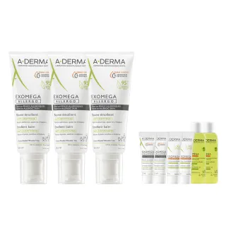【A-DERMA 艾芙美】官方直營 燕麥新葉益護佳舒敏霜200mlx3入(乾緩乾癢/身體乳液/乳霜)_母親節限定