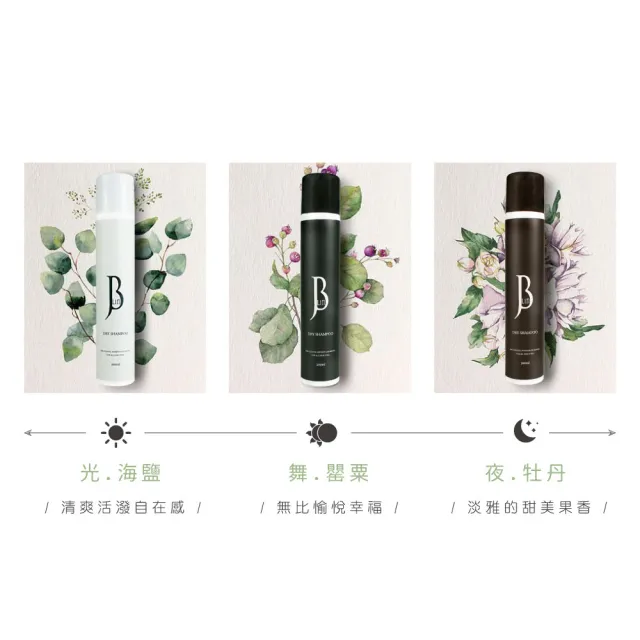 【JBLIN】植萃乾洗髮霧系列 300ml(不想洗頭 坐月子 蓬鬆去油)