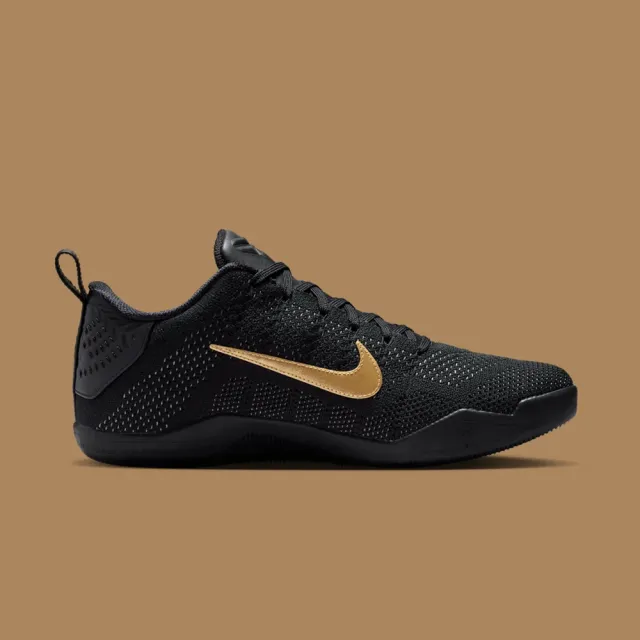 【NIKE 耐吉】籃球鞋 Nike Kobe 11 Elite Protro Fade To Black 黑色 金勾 男款 IM4260-001