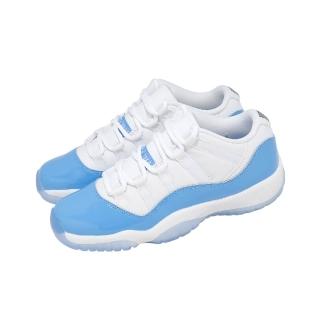 【NIKE 耐吉】休閒鞋 Air Jordan 11 Retro GS 大童 女鞋 北卡藍 FV5121-100