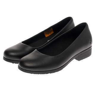 【SKECHERS】女鞋 工作鞋系列 NAULIA SR 經典低跟鞋 (108322BLK)
